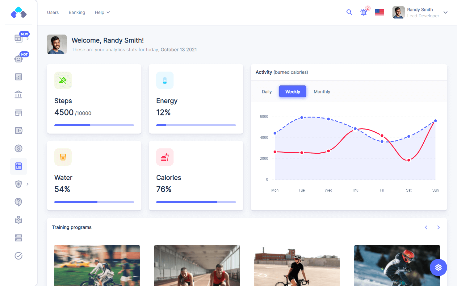 Collapsed Sidebar